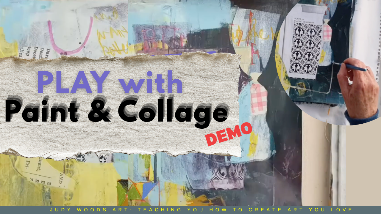Playing with Paint &amp; Collage