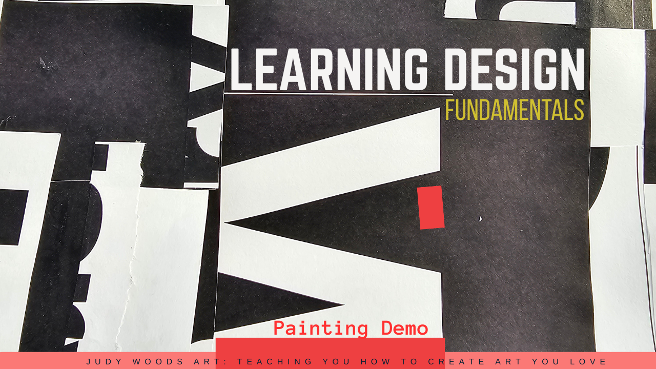 Design Fundamentals With Black And White Shapes