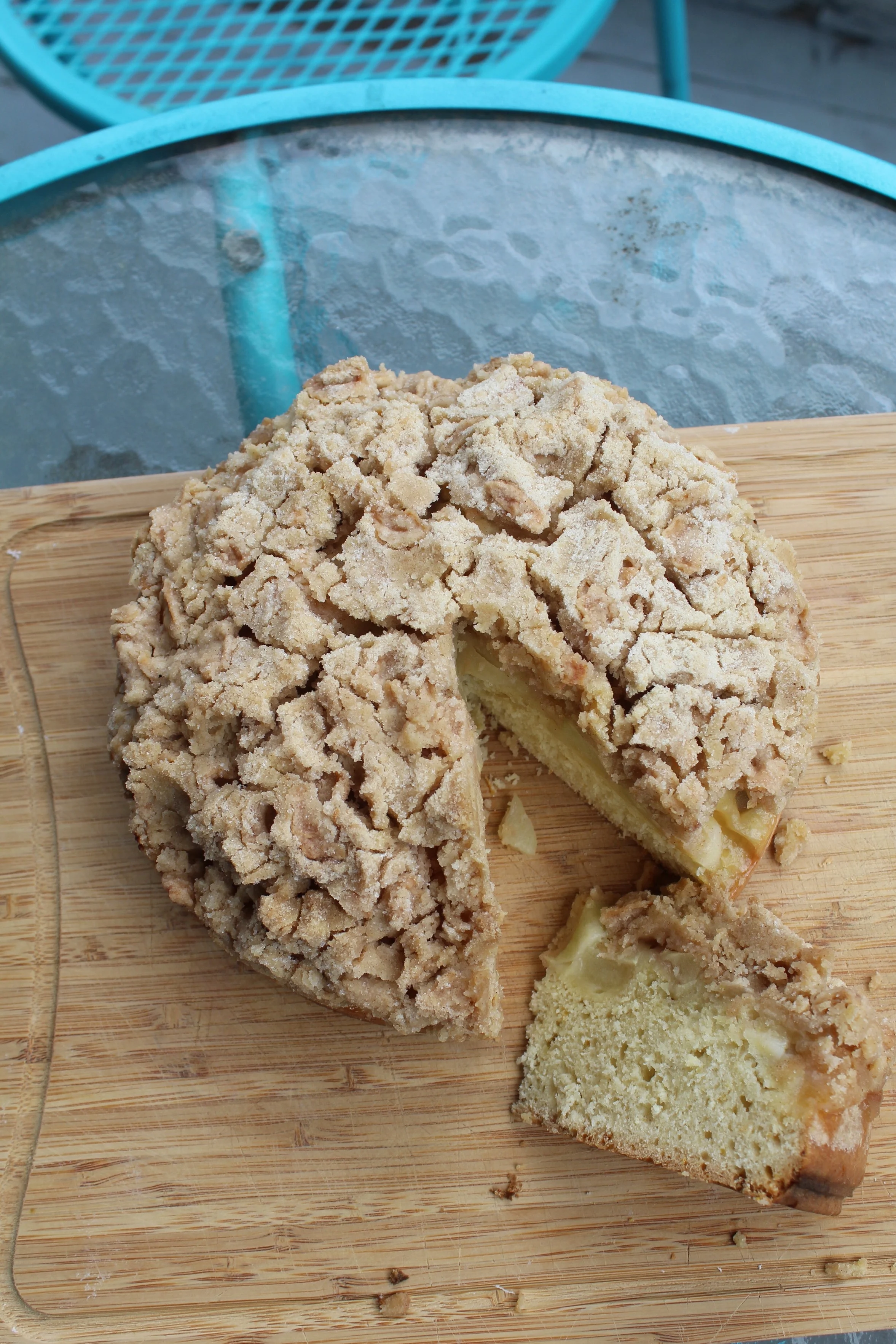 SBF, Somerville, MA, @ sbfbakes Apfelkuchen. Click here for recipe . “I made an apfelkuchen- a type of German yeasted apple cake that's perfect for breakfast or dessert.”