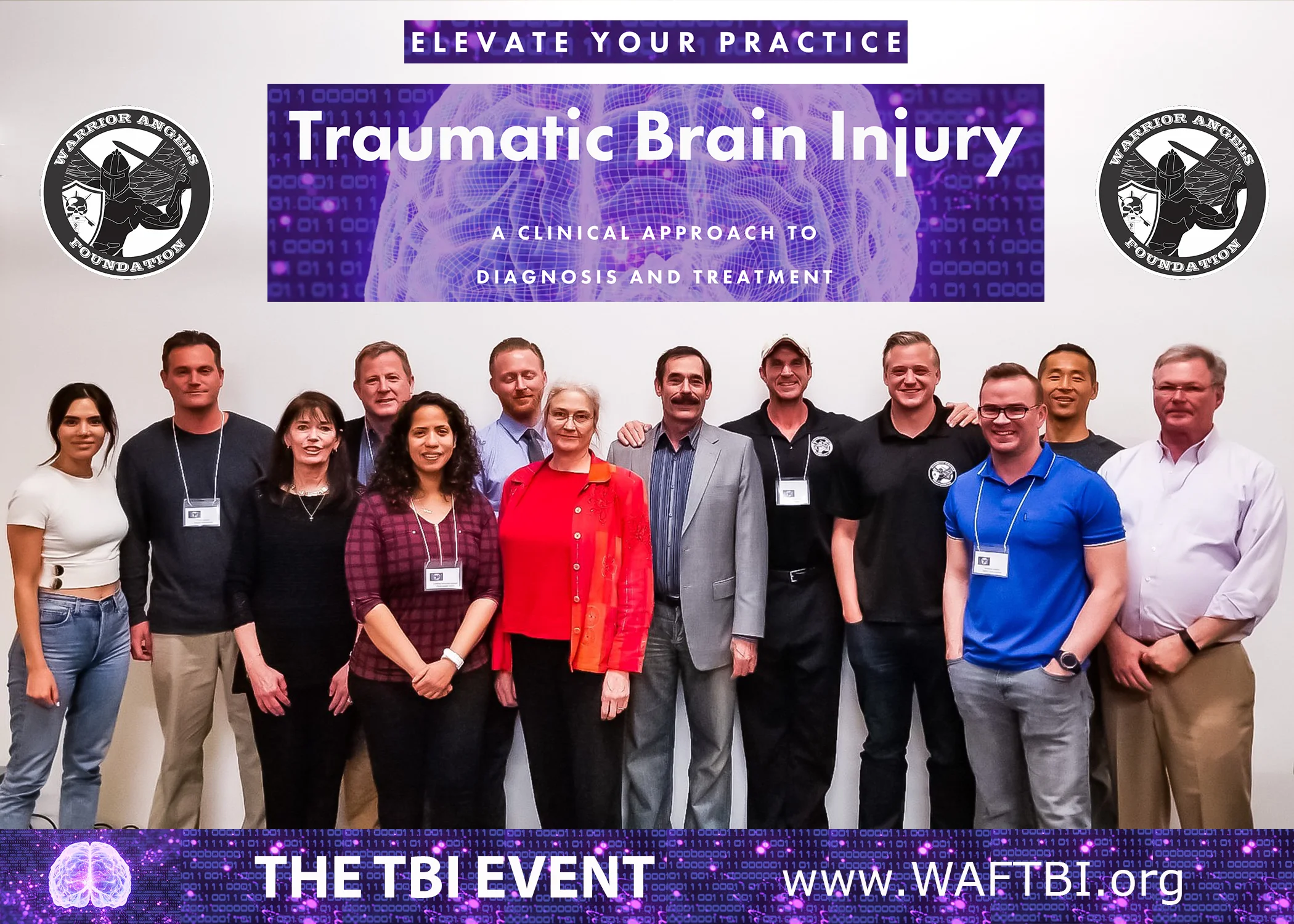 Dr. Gordon, Andrew, Adam and the absolutely amazing participants of the MWAF TBI Training Event beta launch held April 4-5th, 2019 in beautiful Marina del Rey, California.