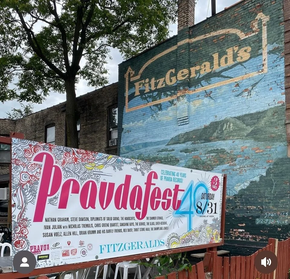 Do you need a #festival #banner just like this one for PravdaFest at @fitzgeraldsnightclub ?  Send us a message and let&rsquo;s make you noticeable!!