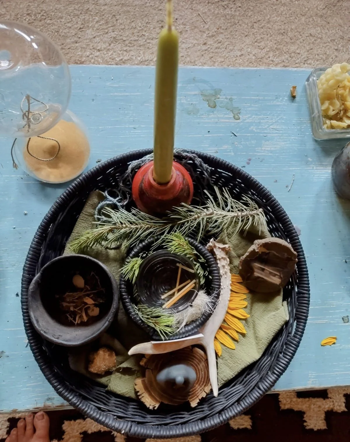 Amanda's Father's Line Altar.jpg