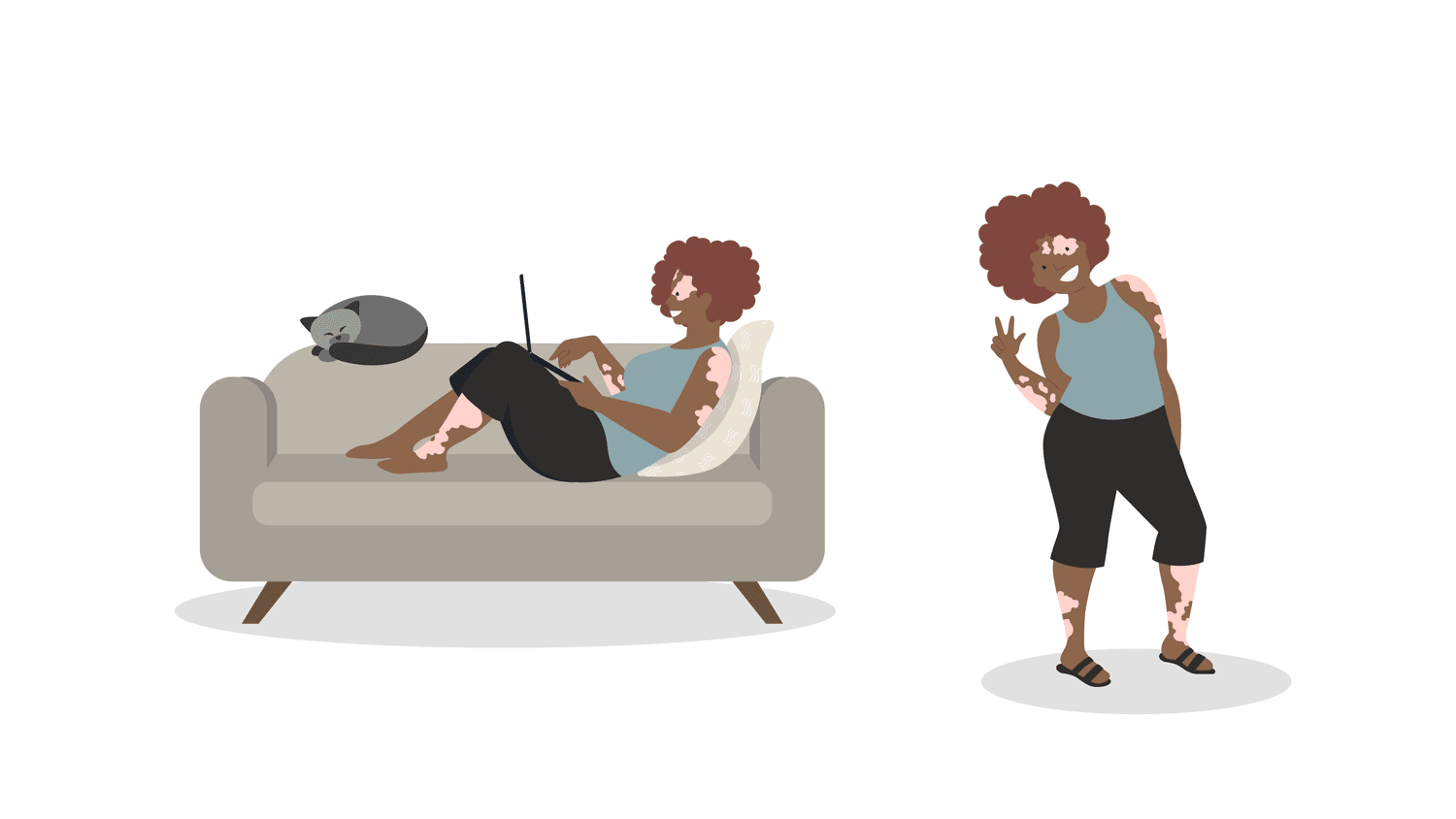 Janay: Character poses
