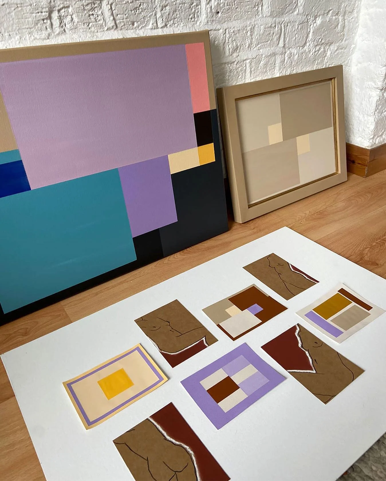 And the bidding opens! Explore donated artworks helping to raise funds to eliminate Hepatitis C in the UK by 2030. 

Today we are in the studio of my incredible sister @eleanornadimi with her canvases and donated art for @artonapostcard for @hepatitu