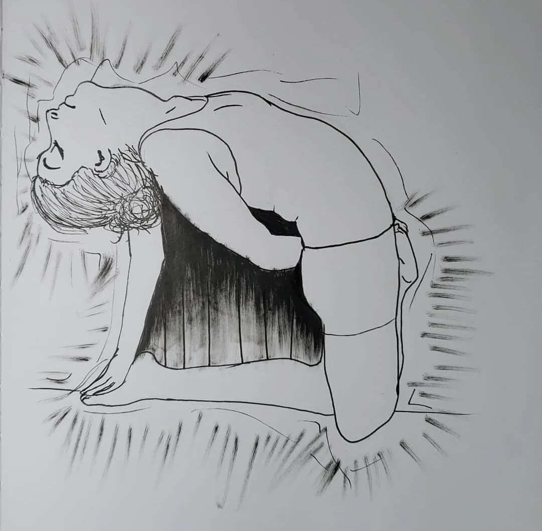 Inktober, pen and ink 8"X10" 2019