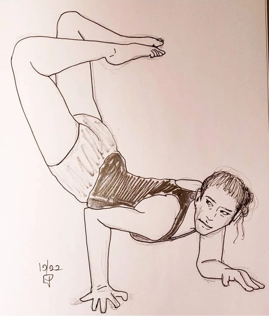 Inktober, pen and ink 8"X10" 2019