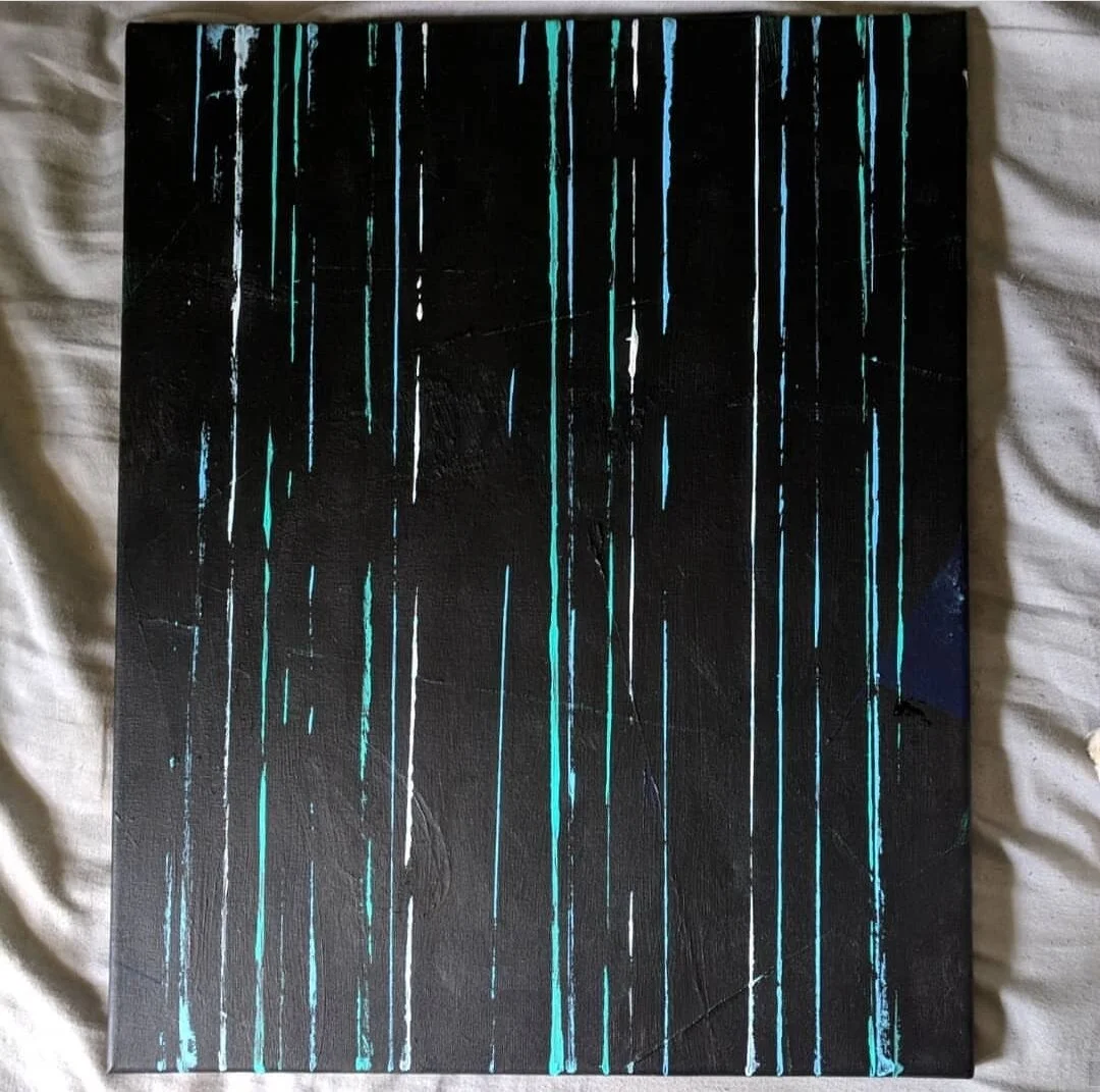 Acrylic on canvas 20"X16” 2018. $300