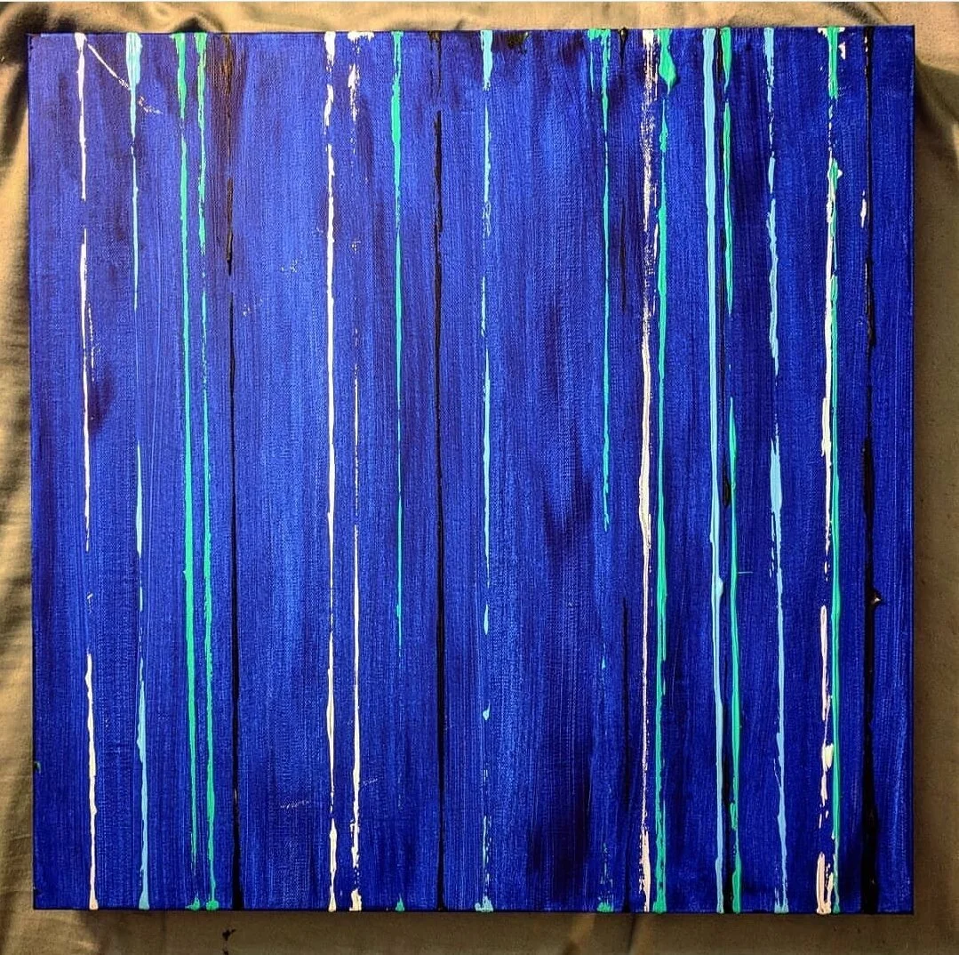 Acrylic on canvas 20"x20”, 2018. $500