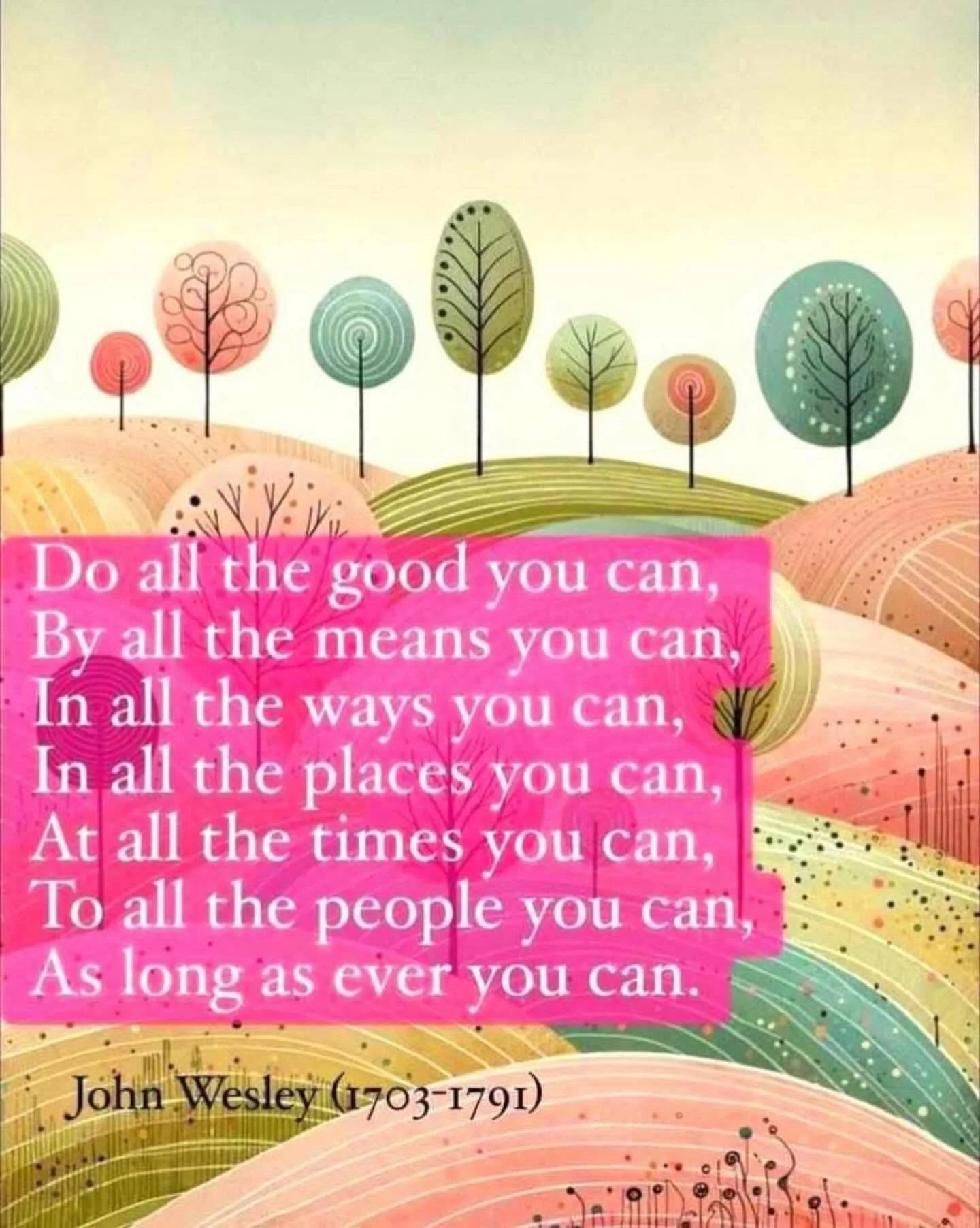 Do all the good. As often, and in as many places, as you can. The world needs your kindness. #episcopalchurchwelcomesyou #allarewelcome #armorypark #tucson