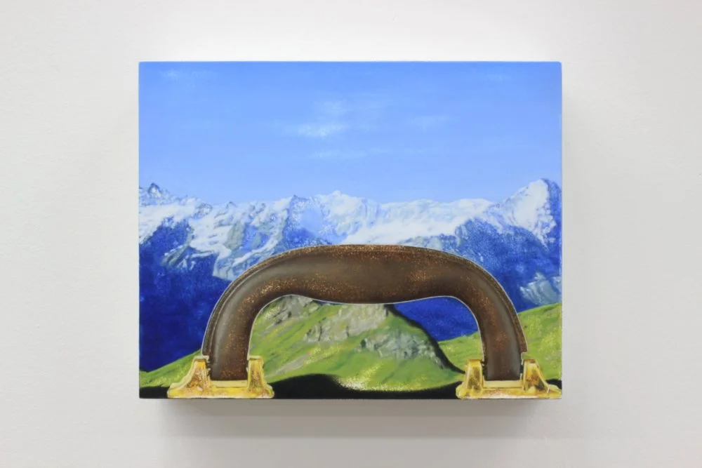 What if the Moon Disappeared Tomorrow? - oil on panel - 8 x 10 in.