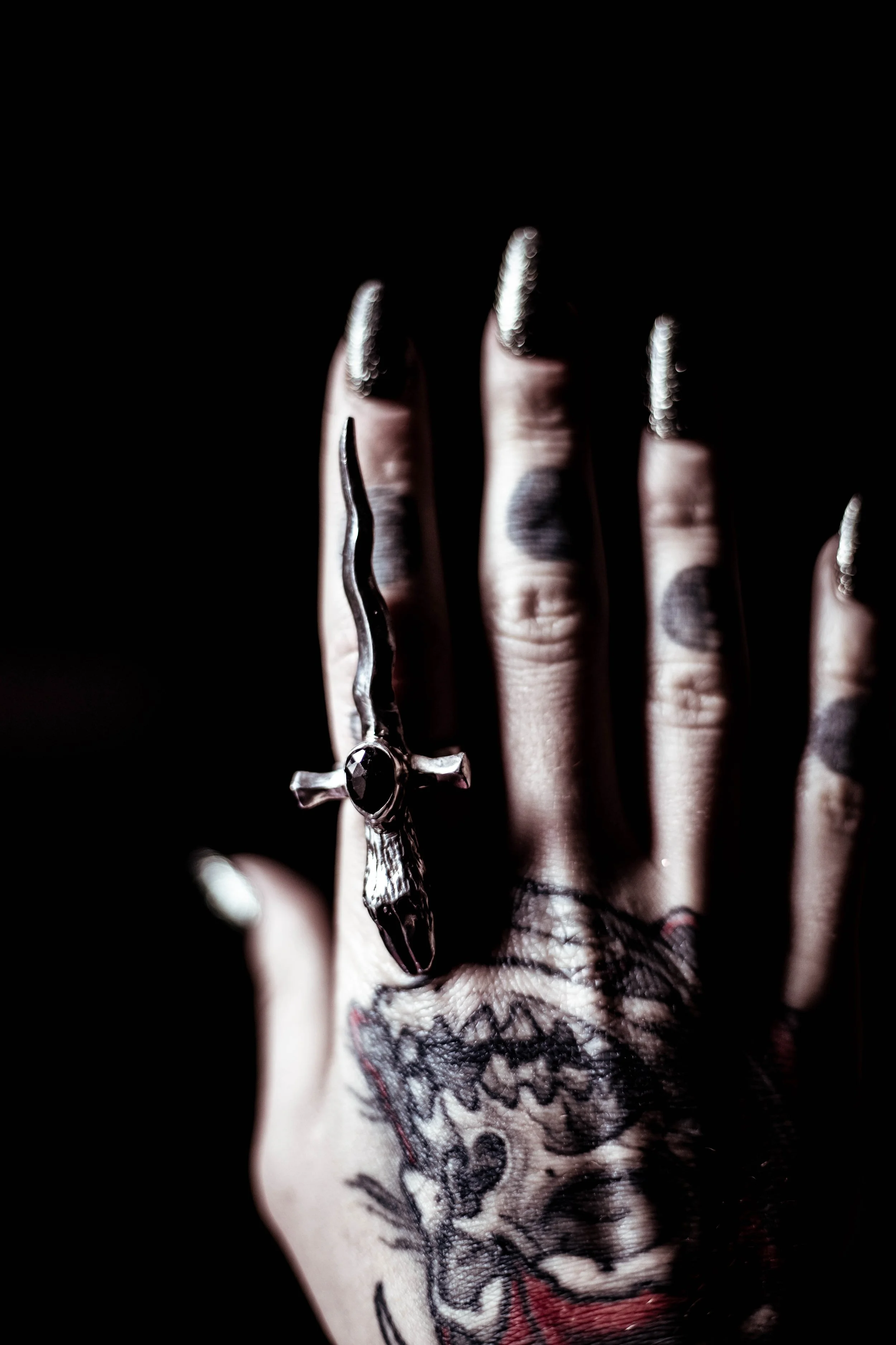 Capricorn Athame Ring