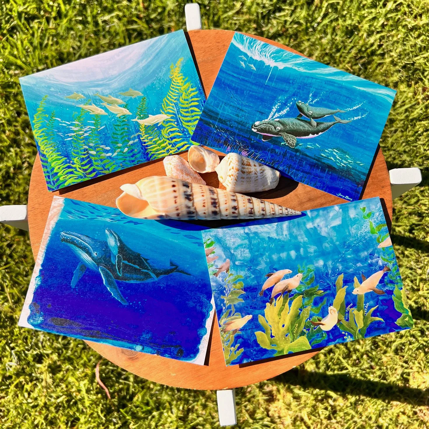 Art Cards x4 various a.jpg