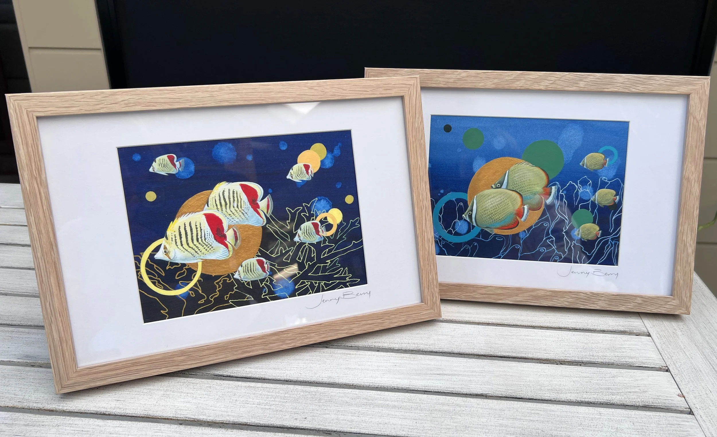 Ocean Planet and Universe Framed.jpg (Copy)