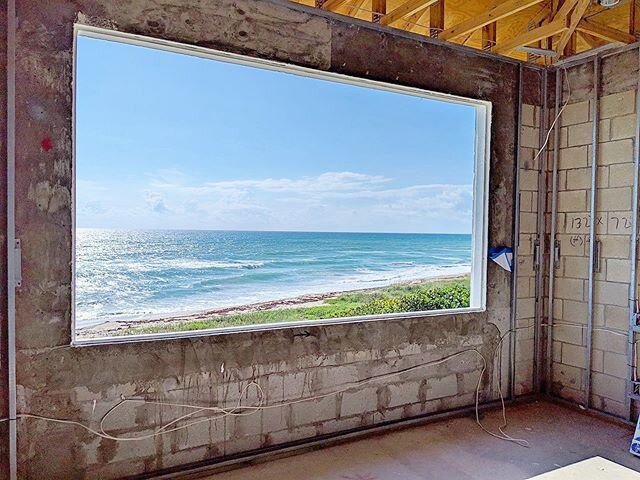 How gorgeous is this? It looks like a painting! Our ocean front job sites have some of the most beautiful views and we love watching these projects come together. ☀️🌊🌴
.
#ReadyForSummer #SouthFlorida #FLDesigners #Flooring #Floors #InteriorDesign #