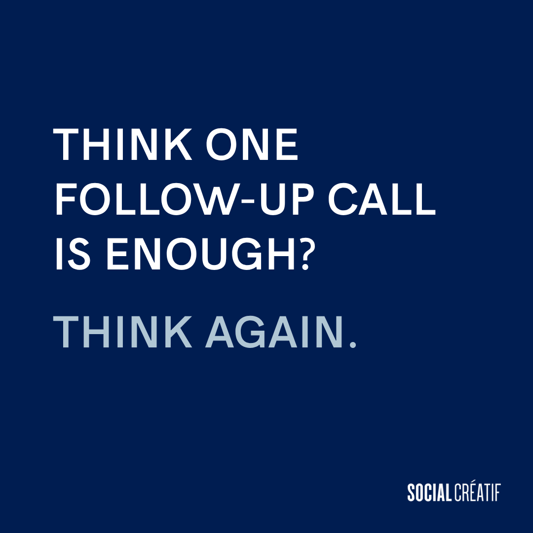 WHAT EFFECTIVE FOLLOW-UP LOOKS LIKE