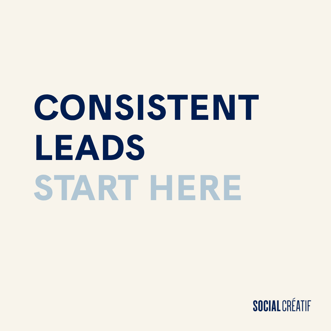 READY FOR CONSISTENT LEADS? LET’S FIND THE GAP