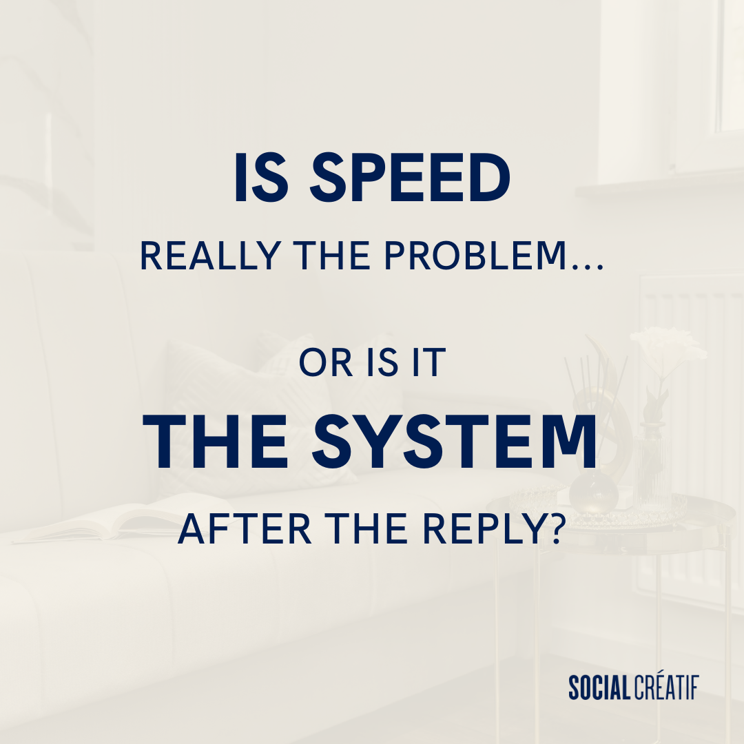 THE FASTEST RESPONDER DOESN’T ALWAYS WIN