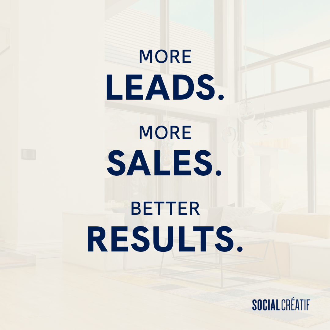 WANT MORE LEADS AND SALES?