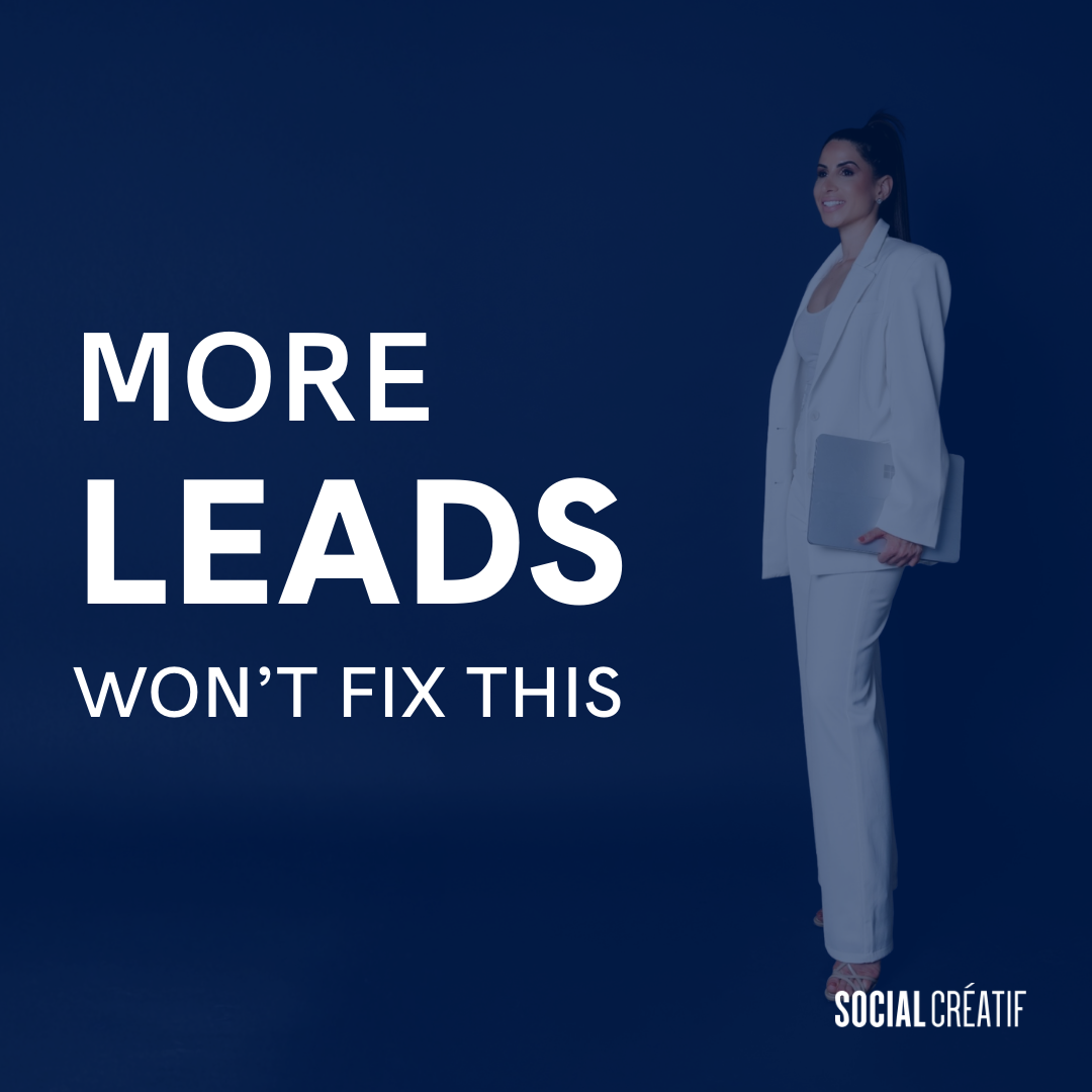 MORE LEADS WON’T SAVE A BROKEN PIPELINE