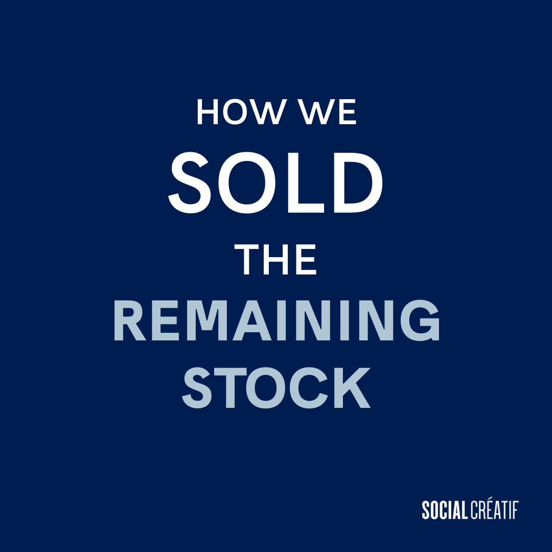 THE STOCK THEY COULDN’T MOVE