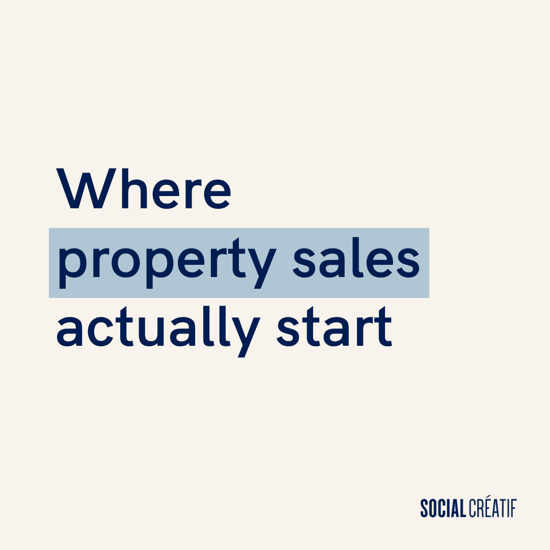 IF YOU’RE SERIOUS ABOUT PROPERTY SALES, THIS IS WHERE IT STARTS