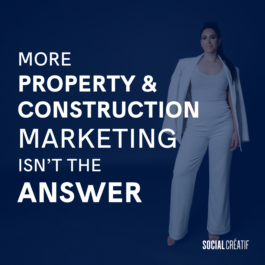 MORE MARKETING ISN’T THE ANSWER