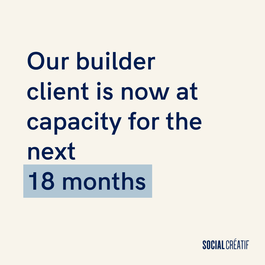 FROM COMMERCIAL BUILDER TO FULLY BOOKED RESIDENTIAL PROJECTS