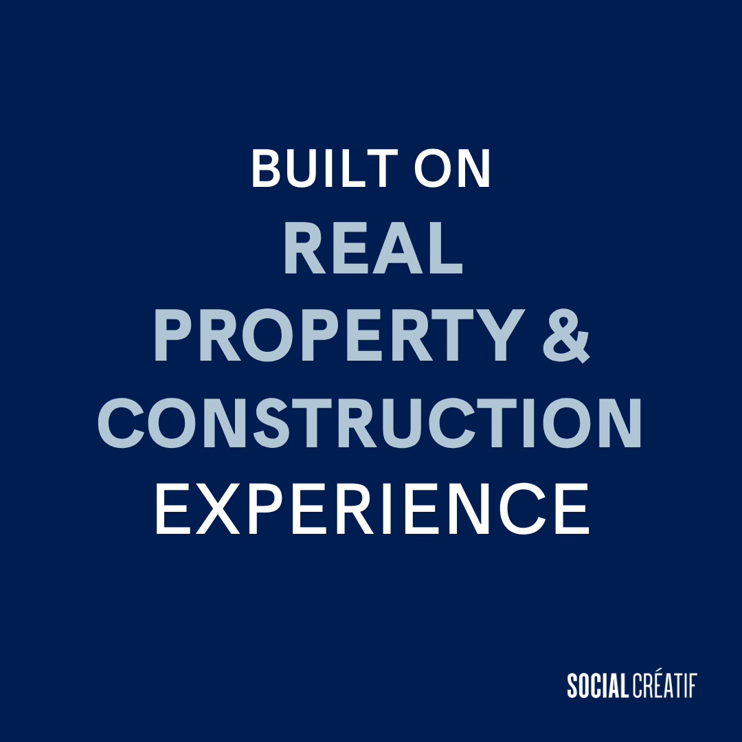 MY BACKGROUND IN PROPERTY SHAPES EVERYTHING I DO