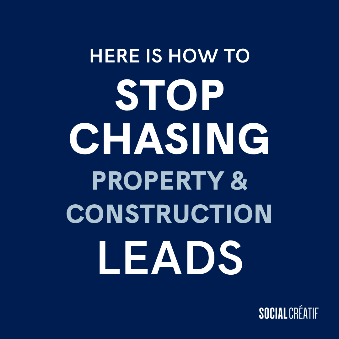STOP CHASING YOUR NEXT CLIENT
