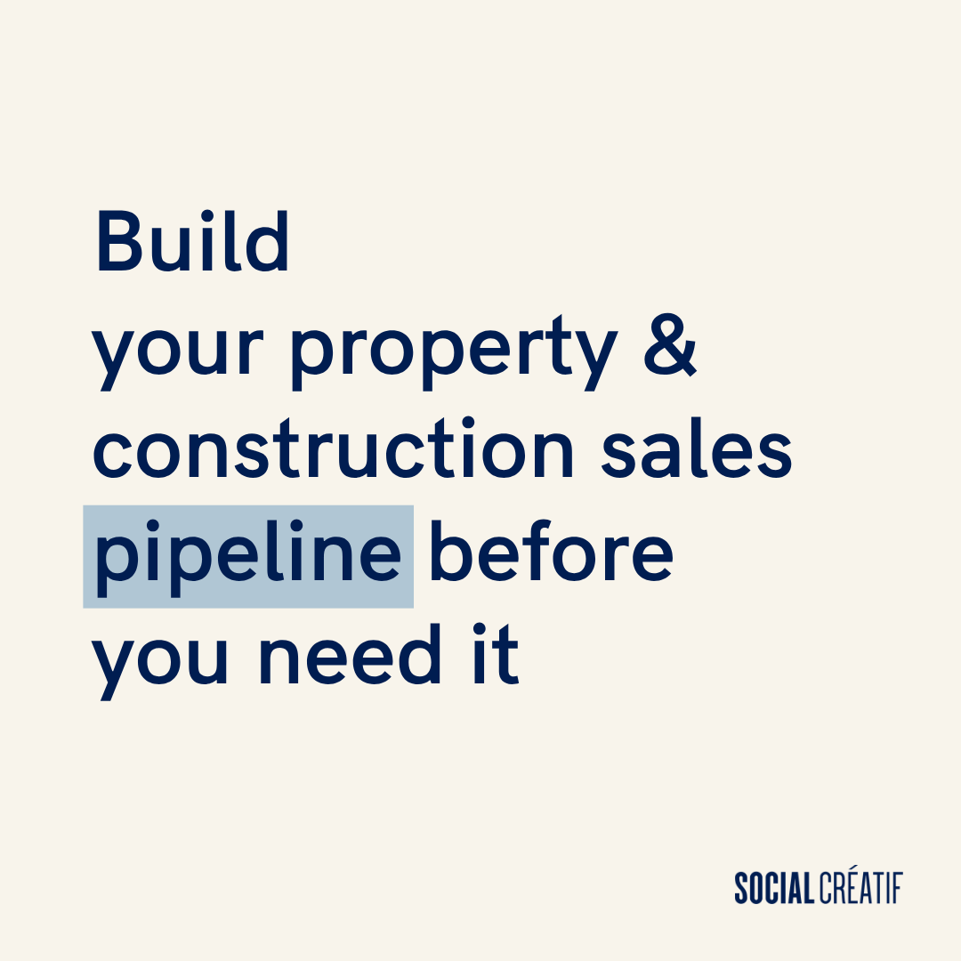 THE BEST SALES PIPELINES ARE BUILT BEFORE YOU NEED THEM