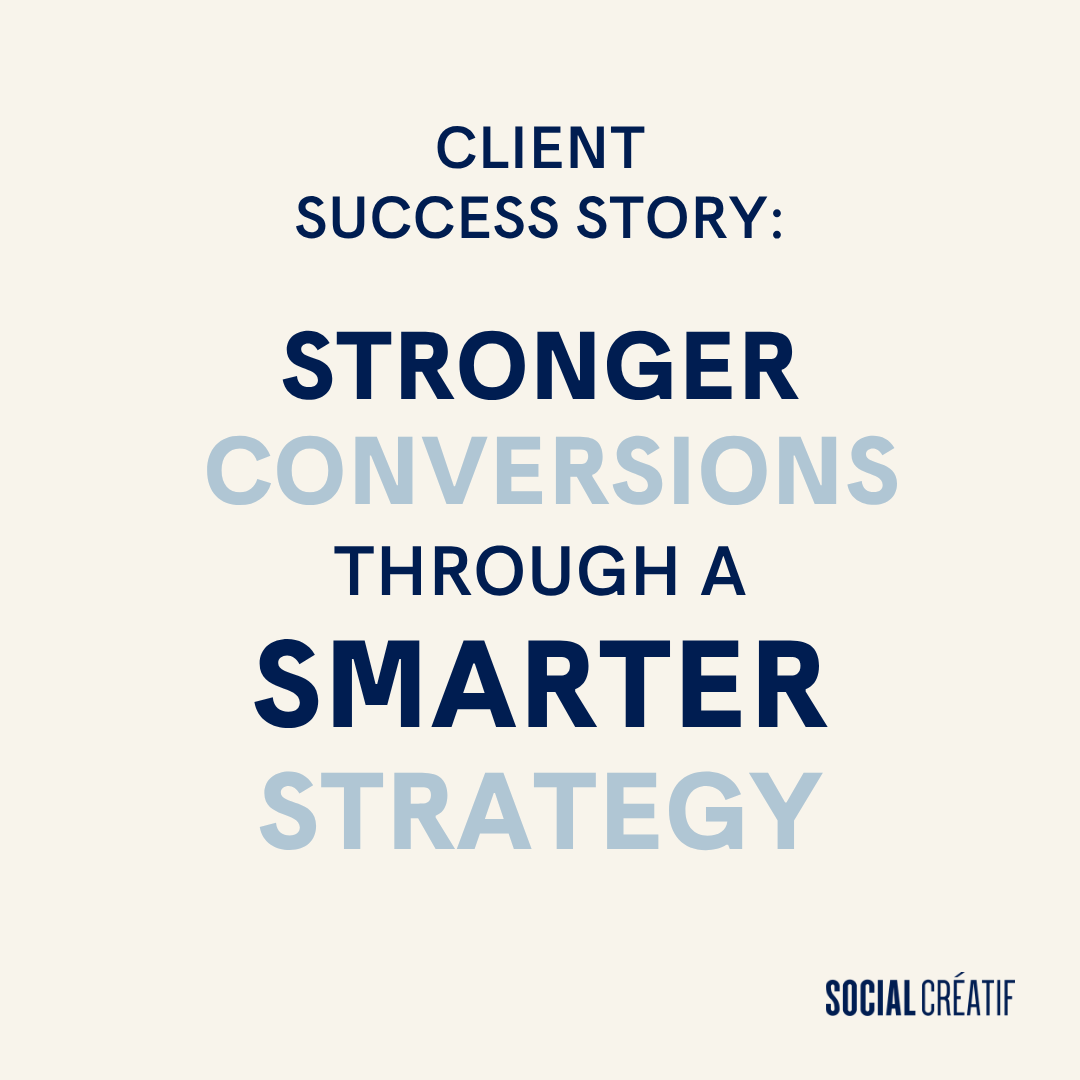 HOW WE INCREASED CONVERSIONS BY REBUILDING THE STRATEGY