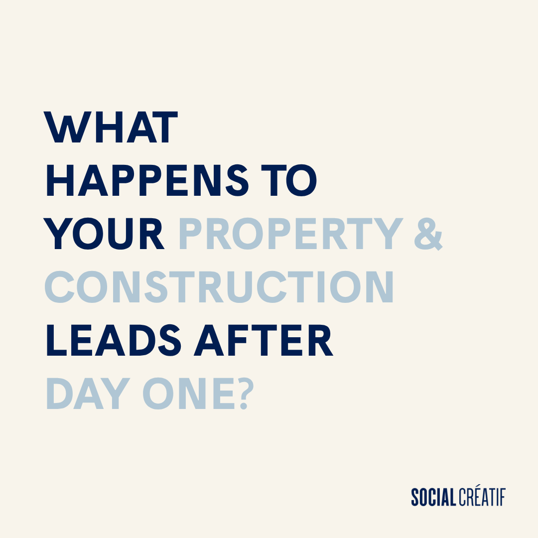 YOUR LEADS ARE COMING IN, BUT ARE THEY GOING ANYWHERE?