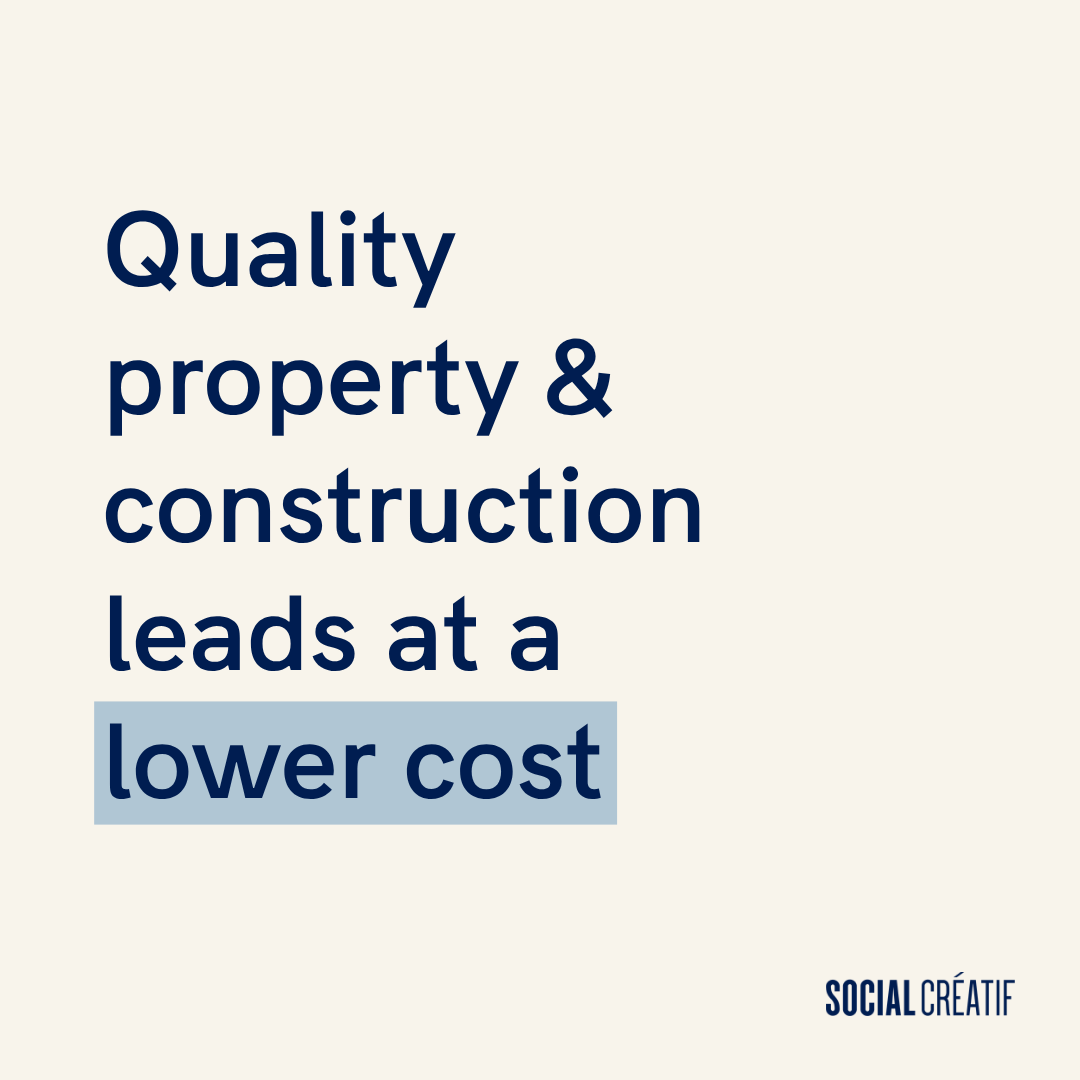 YOU SHOULDN’T HAVE TO CHOOSE BETWEEN AFFORDABLE LEADS AND QUALITY LEADS