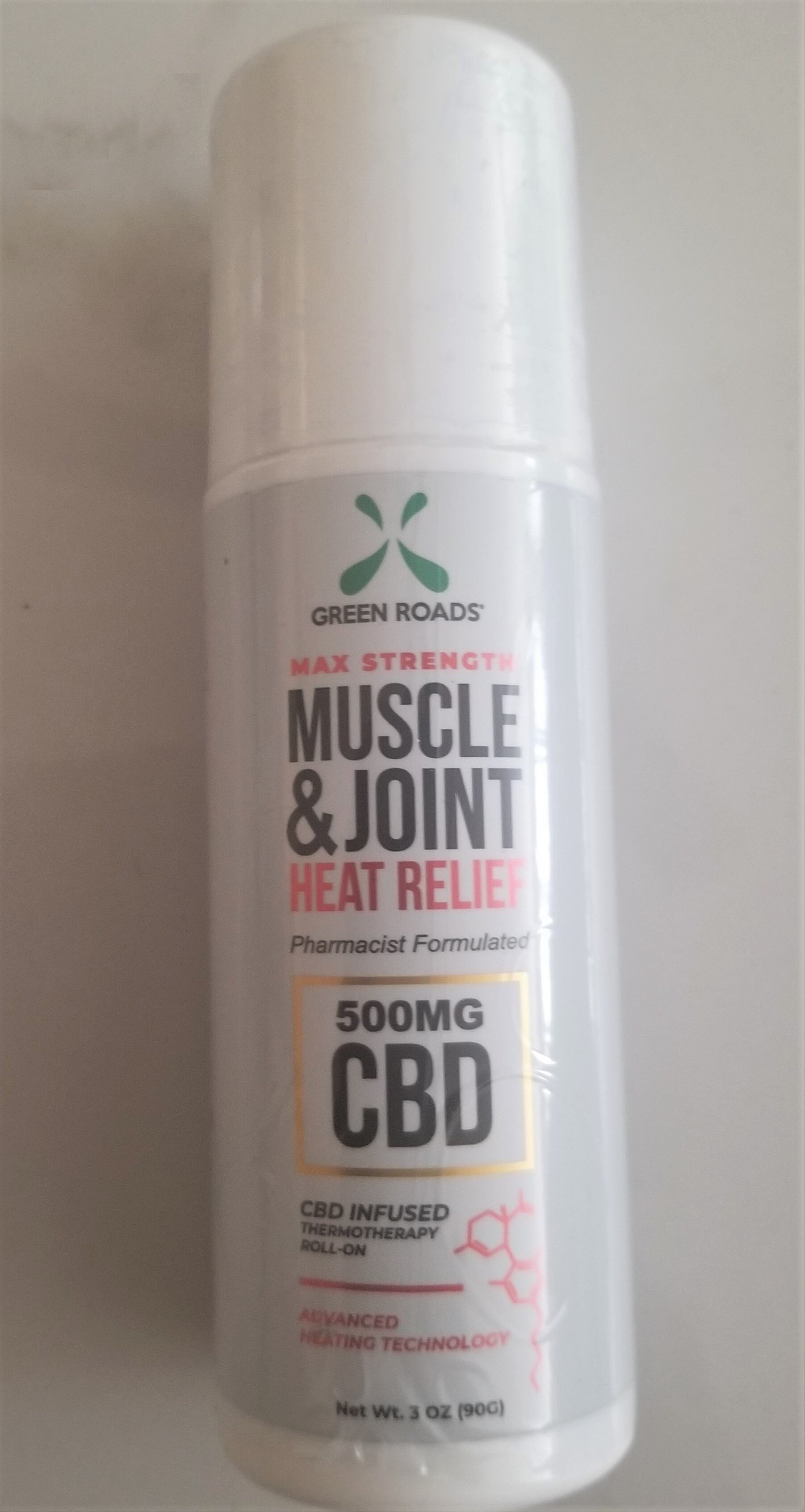 CBD infused muscle and joint relief roll on