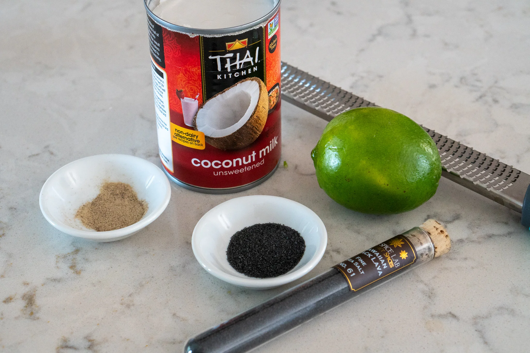 Simple ingredients for a simple marinade