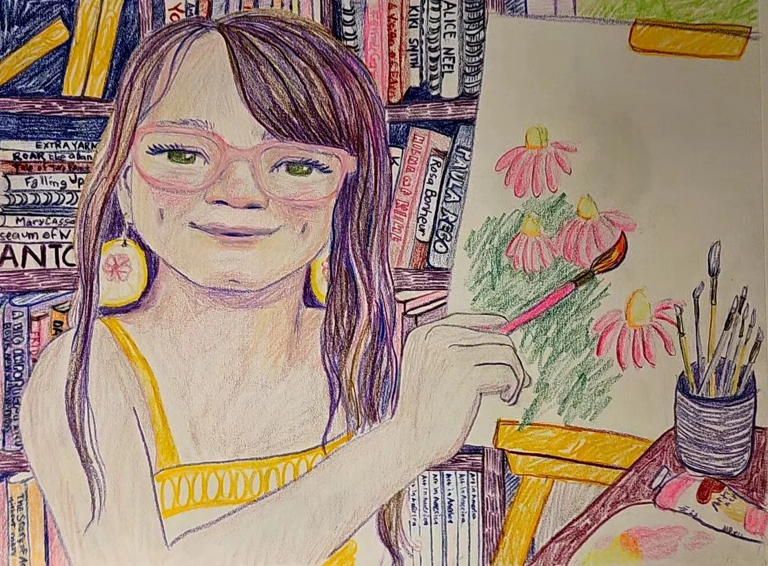 Artist unknown, self portrait.