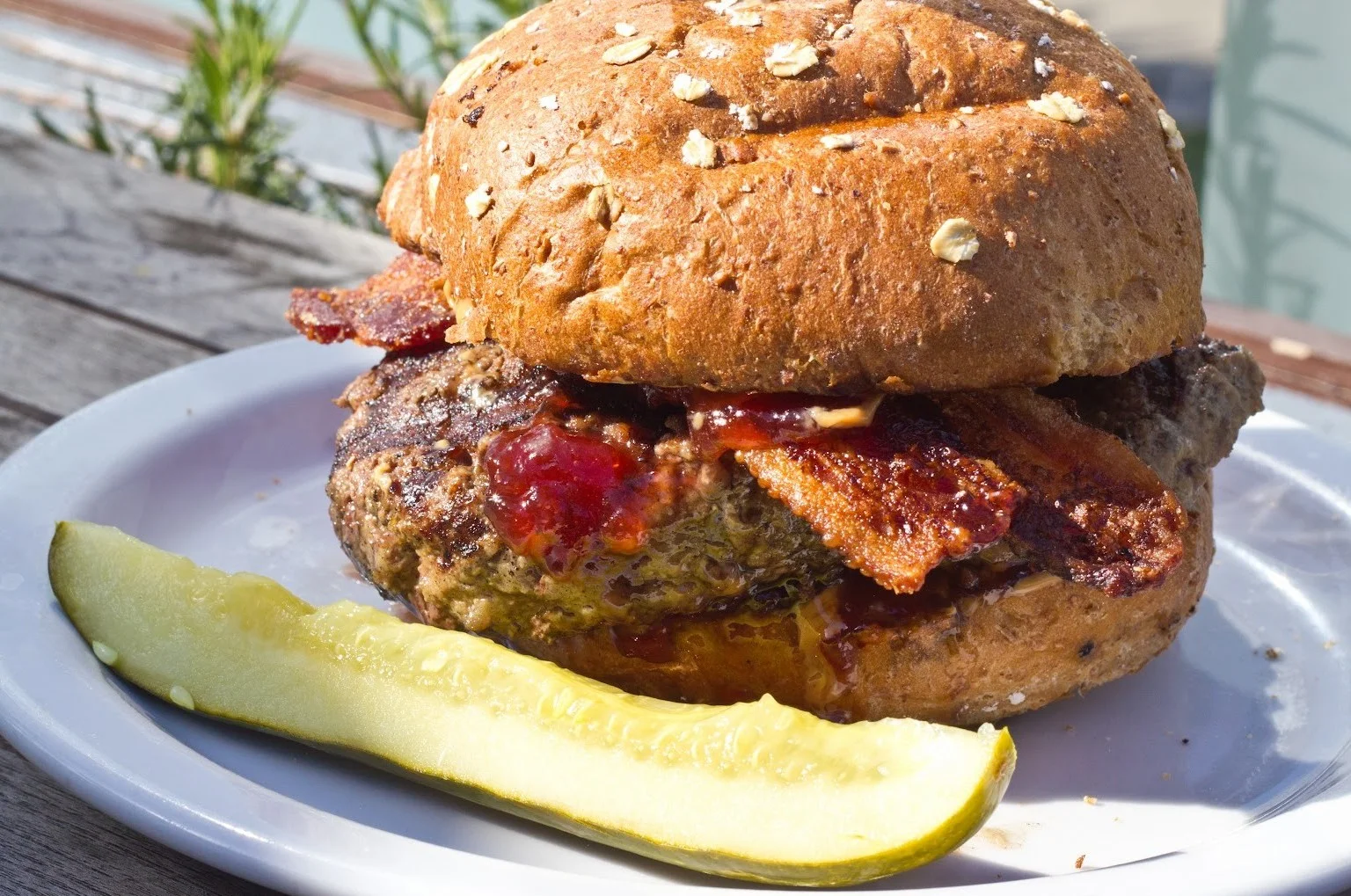 The Most Flavorful Burger I've Ever Had