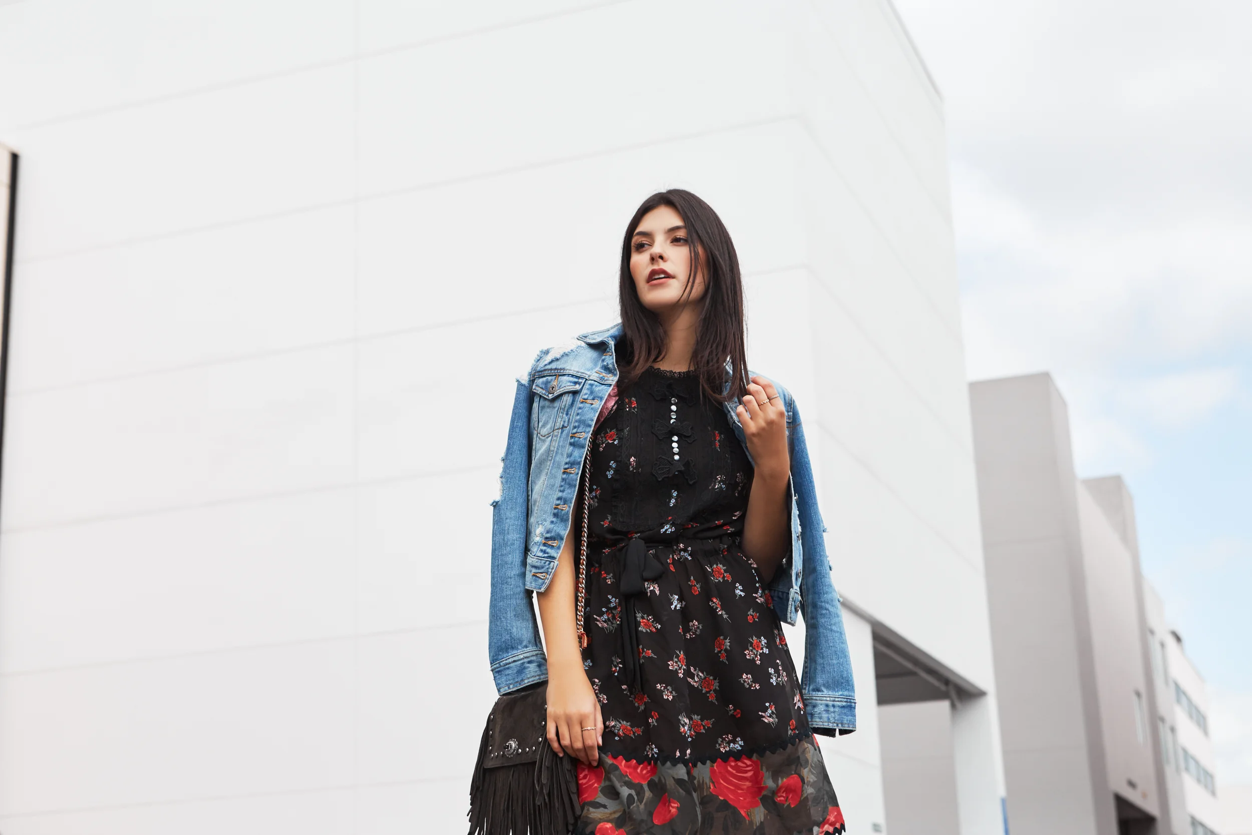 How to Make Florals Look Edgy