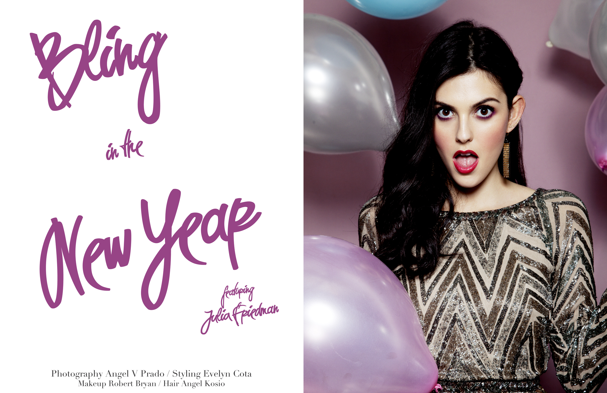 NYE Themed Beauty Shoot