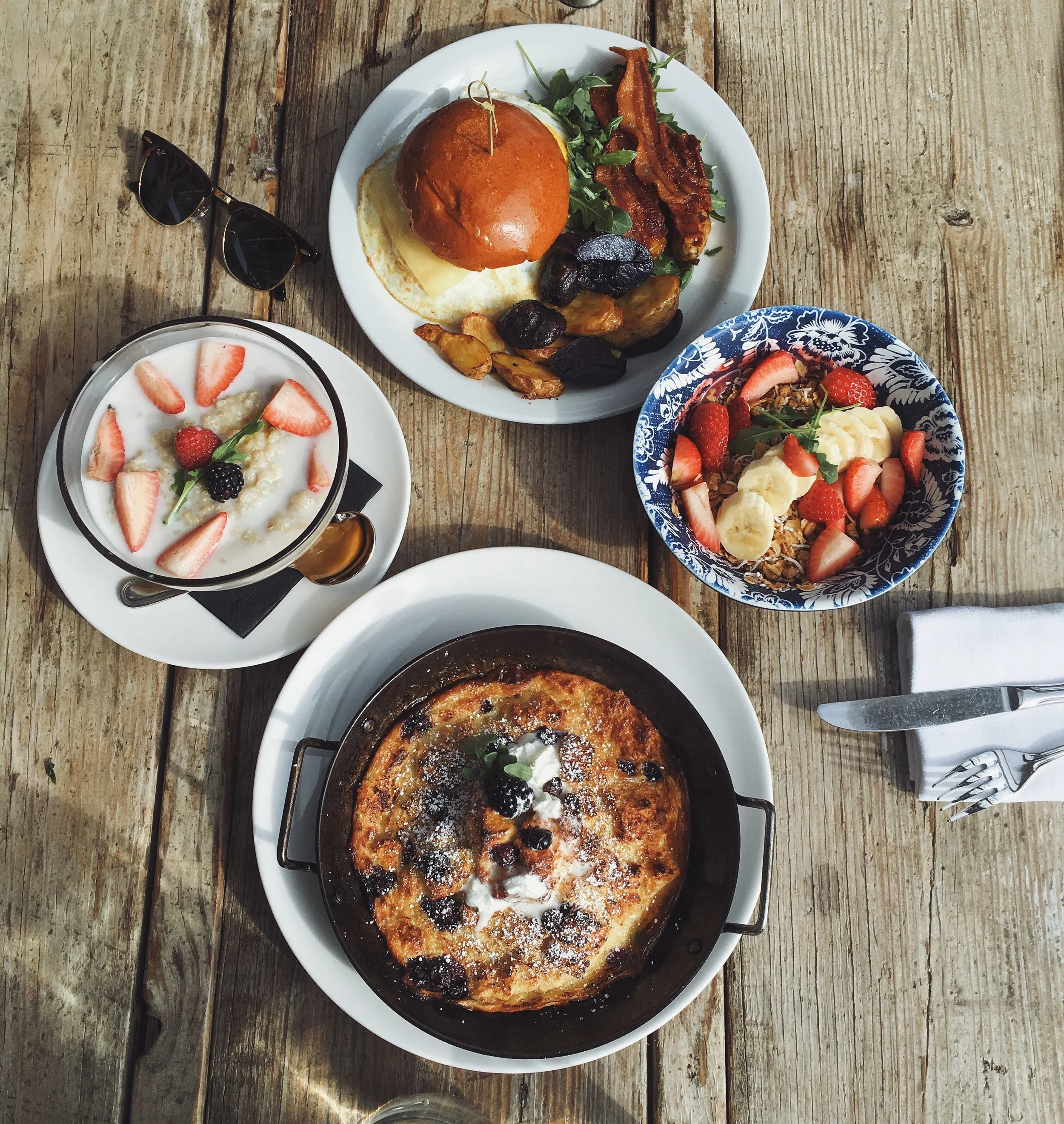 Sunday Brunching at Malibu Farms