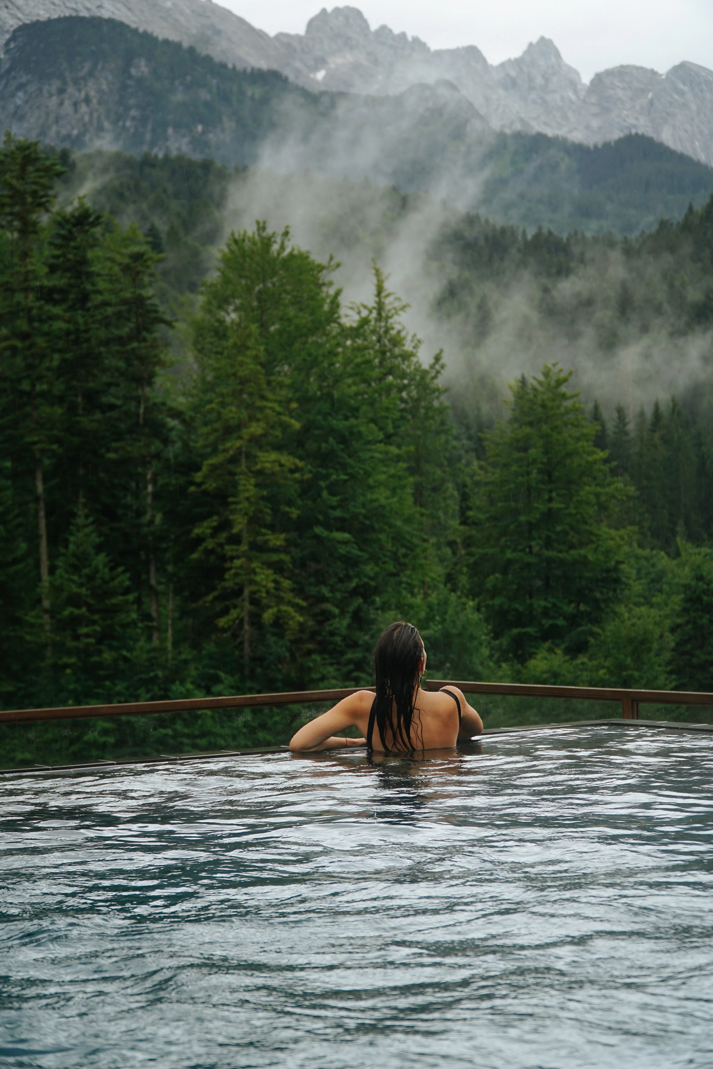 Julia Friedman stays at the Schloss Elmau in Germany.