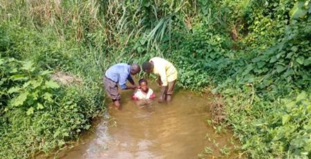 Baptism in Uganda