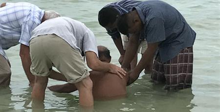 Baptisms in Kiribati