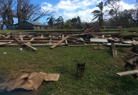 Church building at Greenpoint was destroyed.