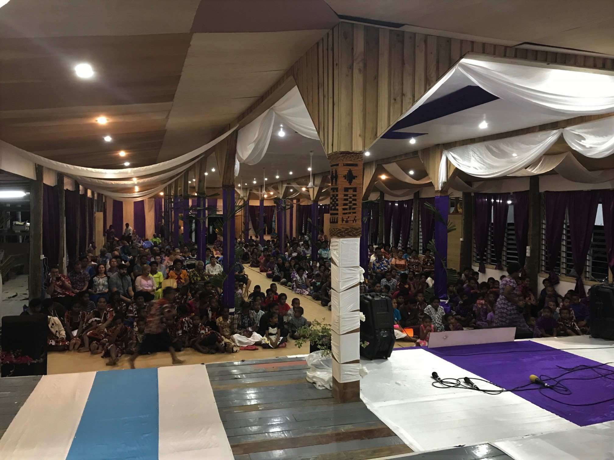 New Lautoka hall at the opening