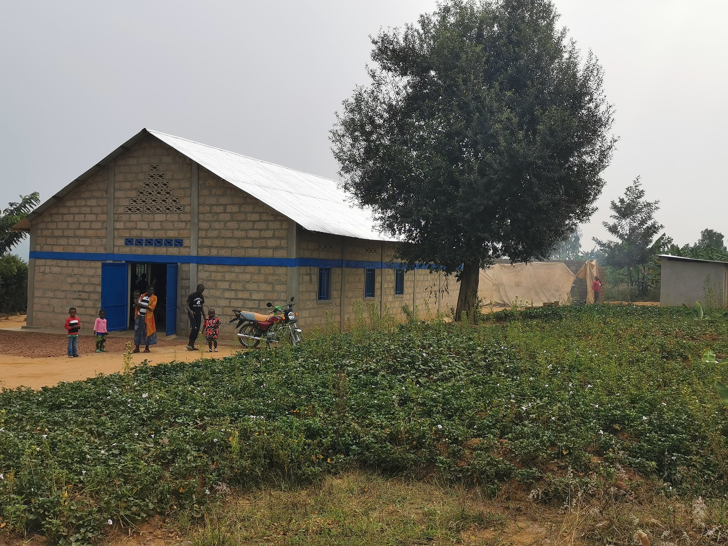 New hall at Gatoki, Rwanda