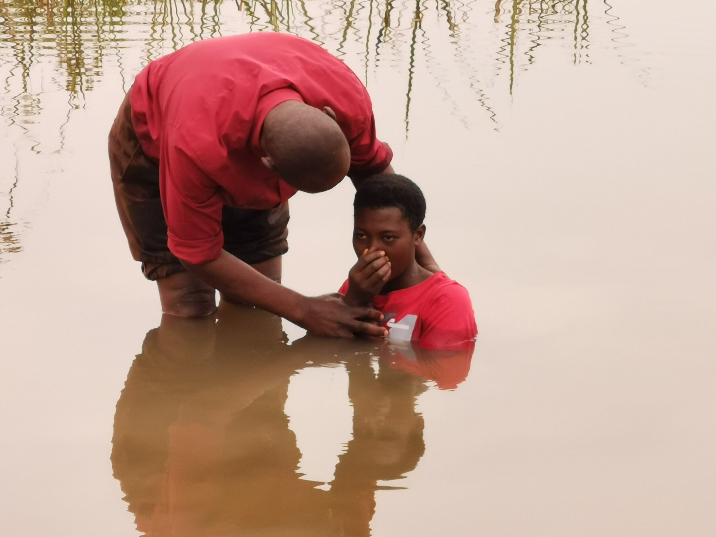 Baptism at Gahara, Rwanda