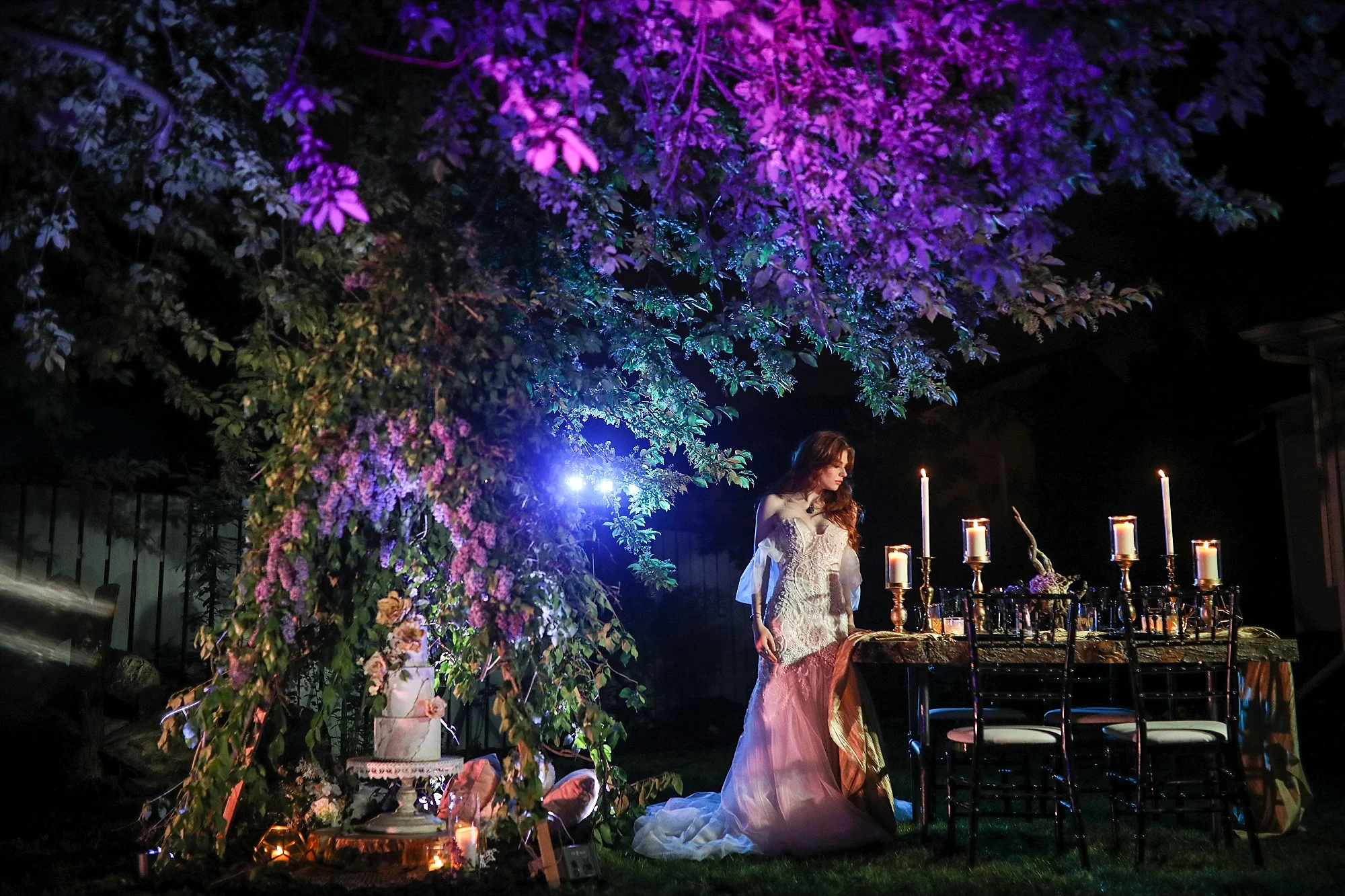 Over the Moon | Magazine Editorial for Today's Bride 