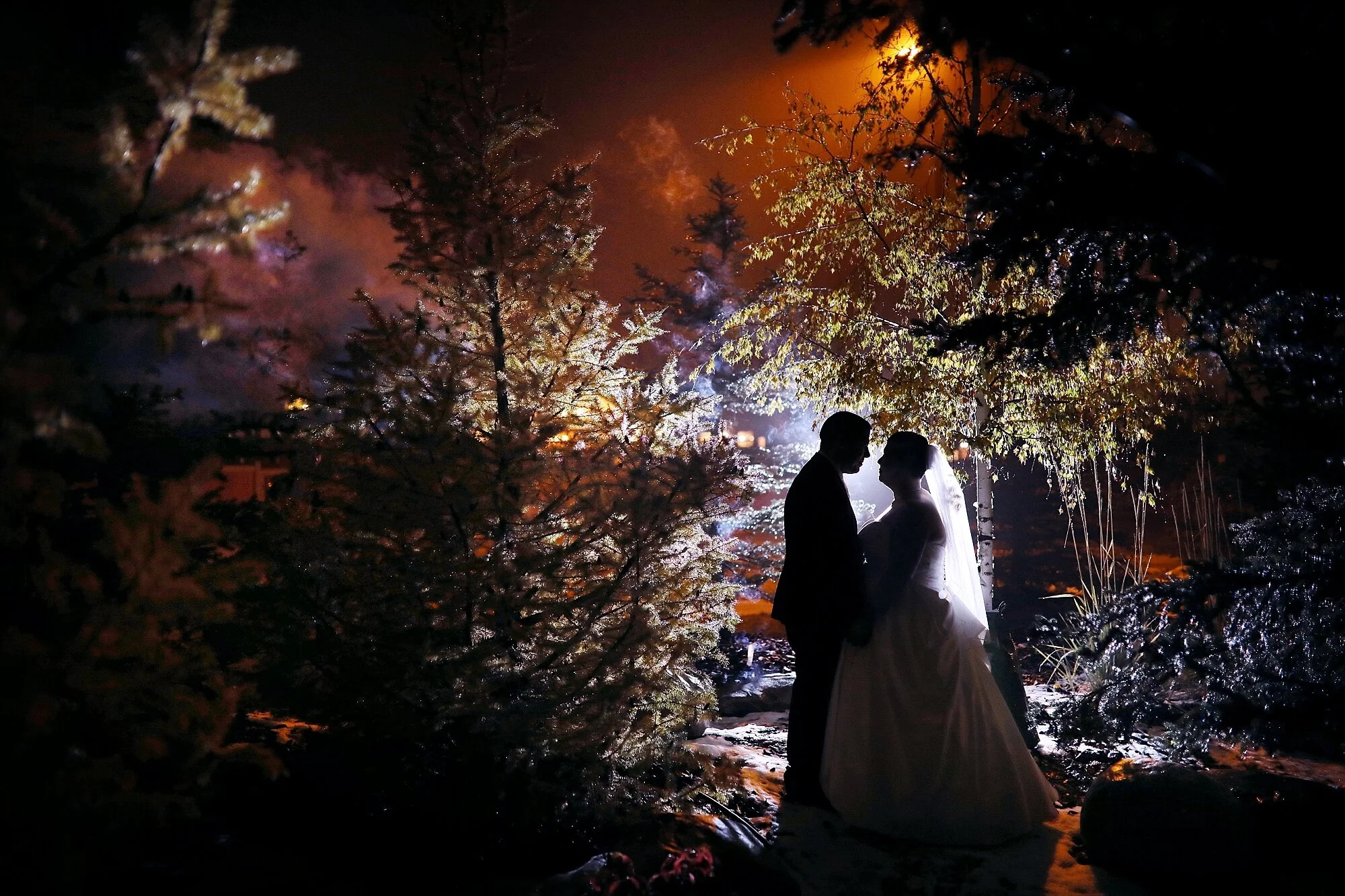 Carolyn &amp; Dwayne's Creekside Villa Canmore Fall Wedding 