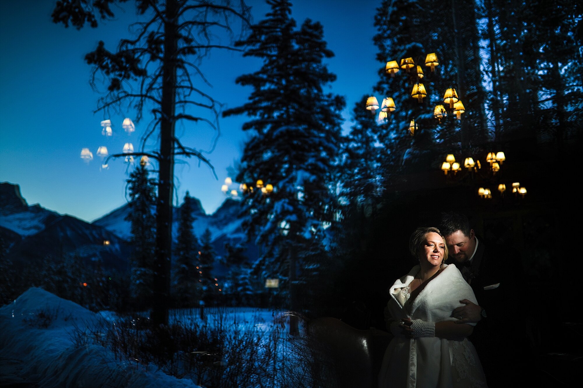 Alicia &amp; Shaun's Silvertip Canmore New Year's Eve Winter Wedding